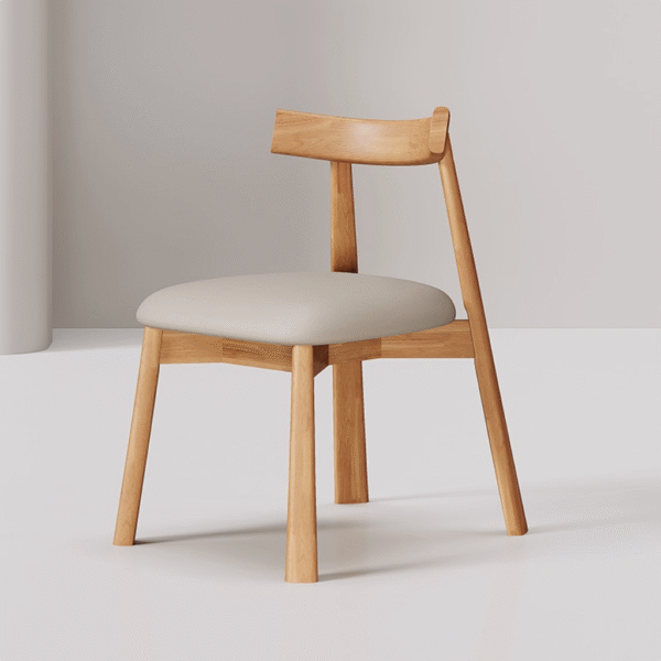 Classic Italian Minimalist Luxe Chair