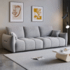 Japanese Minimalist 3 Seater Fabric Sofa