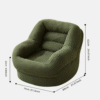 Cozy Nest Convertible Bean Bag Lounge Chair