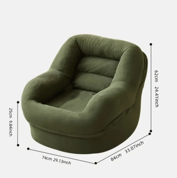 Cozy Nest Convertible Bean Bag Lounge Chair