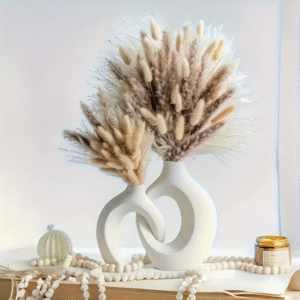 Boho Geo 2 Piece Geometric Vase Set