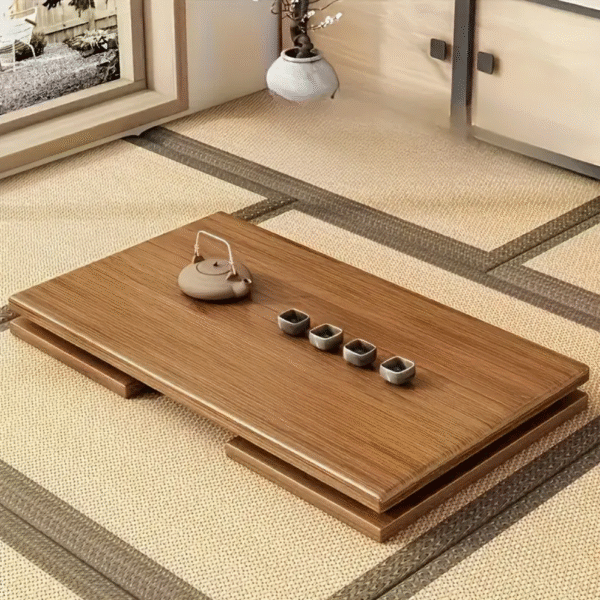 Zen Fold Japanese Inspired Bamboo Folding Table