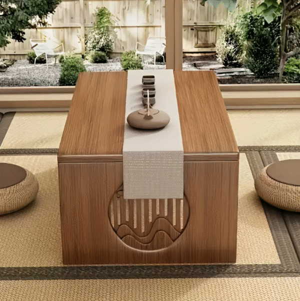 Zen Fold Japanese Inspired Bamboo Folding Table