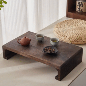 Zen Royale Low Profile Wooden Tea Table