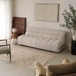 3 Seat Sofa Light Grey